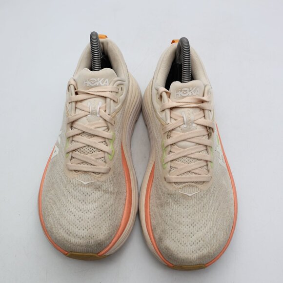Hoka One One Gaviota 5 Women's Size 7.5 Beige Peach Running Shoes 1134235 VLG - Picture 2 of 11
